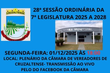 Convite para Sessão Ordinária 