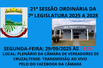Convite para Sessão Ordinária 