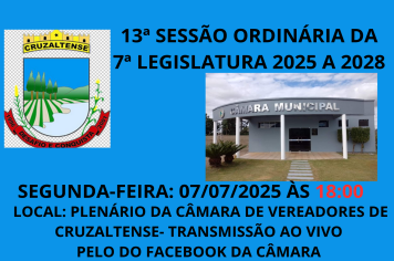 Convite para Sessão Ordinária 