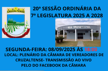 Convite para Sessão Ordinária 