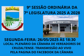 Convite para Sessão Ordinária 