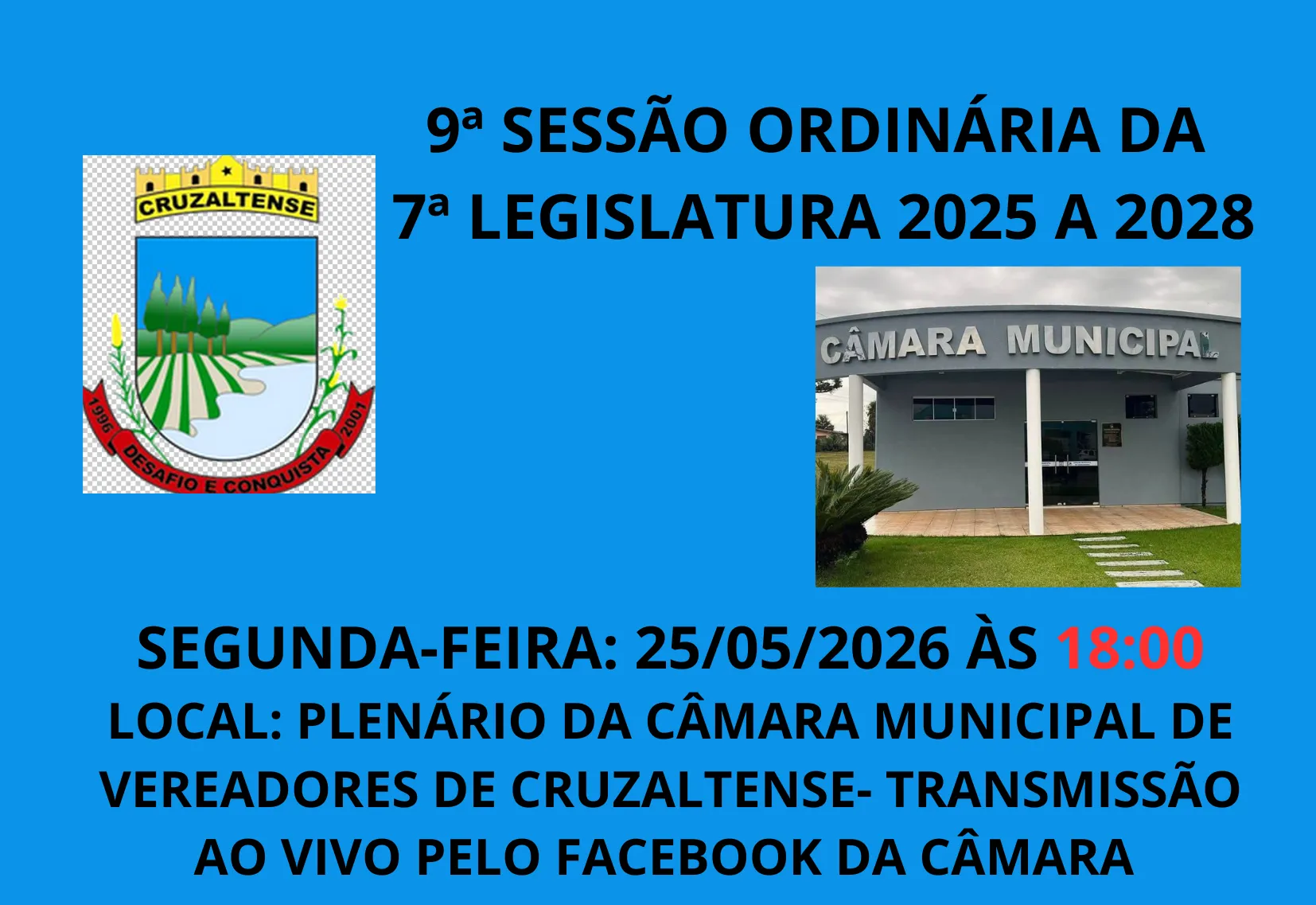 CONVITE SESSÃO ORDINÁRIA