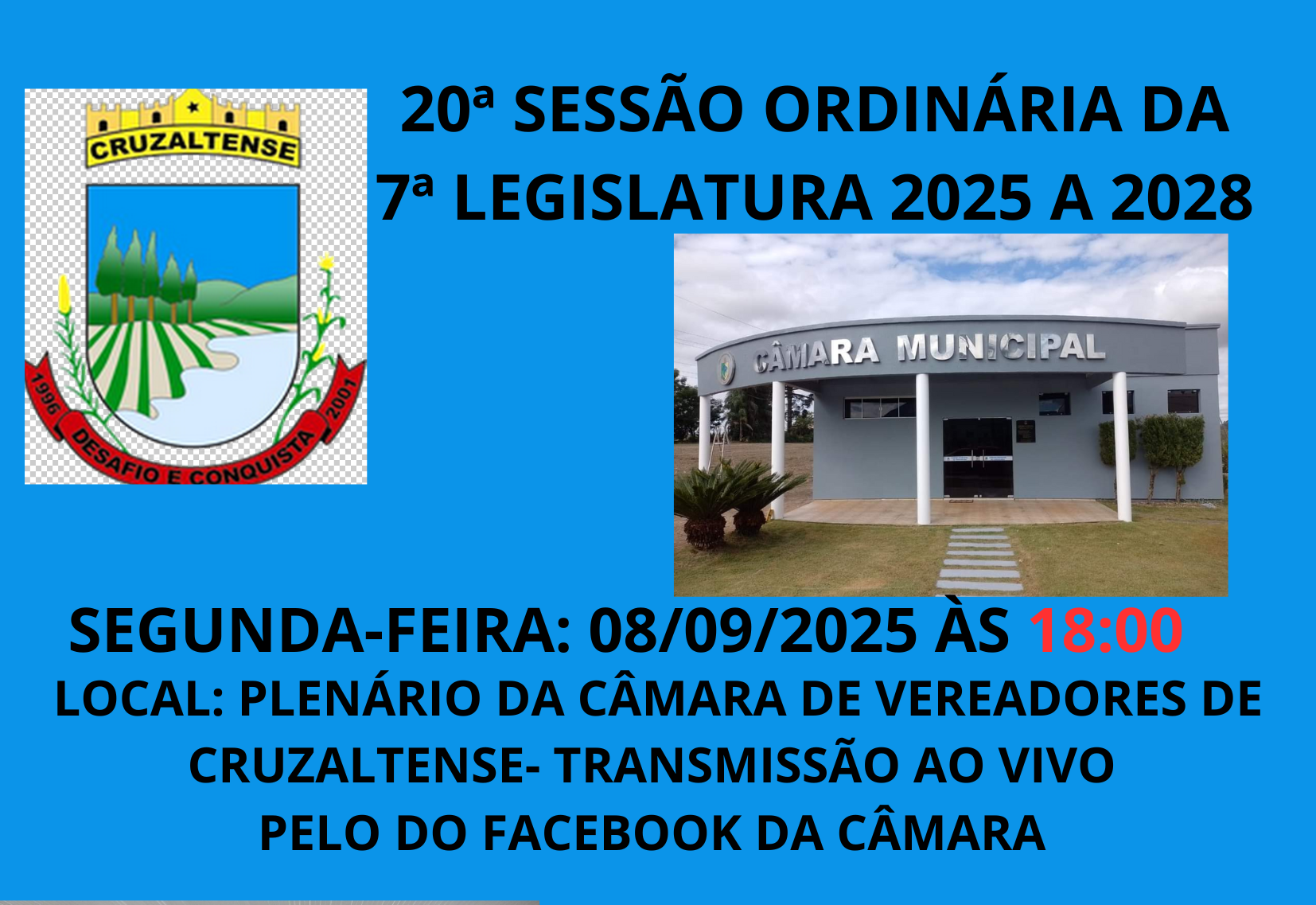 Convite para Sessão Ordinária 